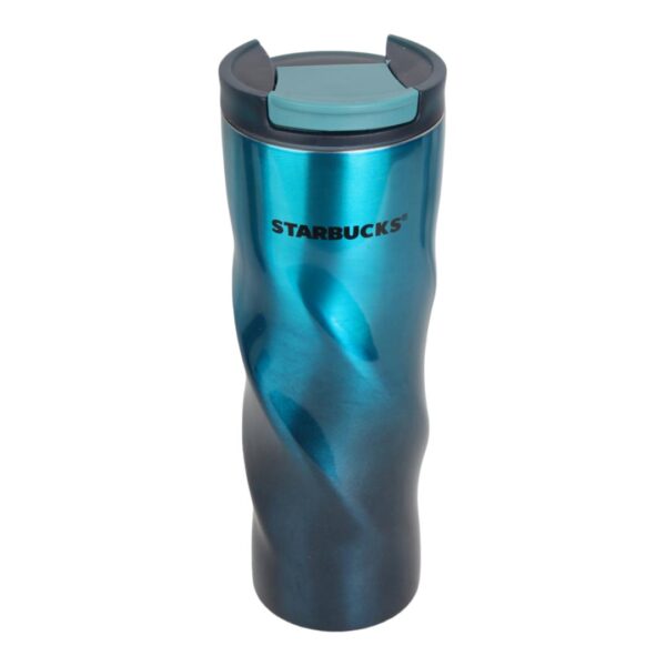 تراول ماگ استارباکس مدل TUMBLER ابی نمای بالای