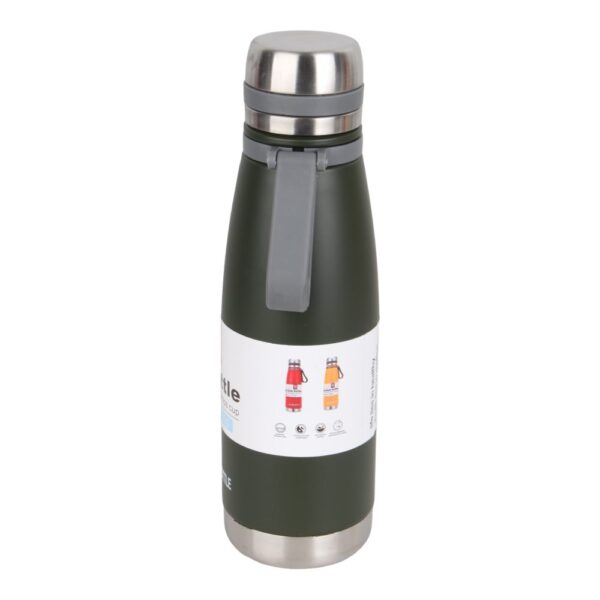 فلاسک وکیوم باتل 800ml یشمی نمای کناری