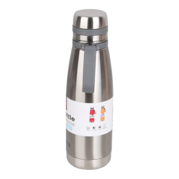 فلاسک وکیوم باتل 800ml استیل نمای کناری