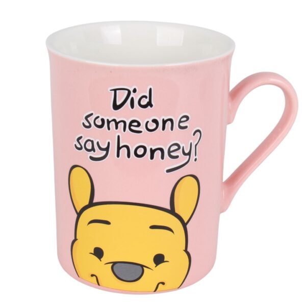 ماگ دیزنی طرح POOH صورتی نمای داخلی