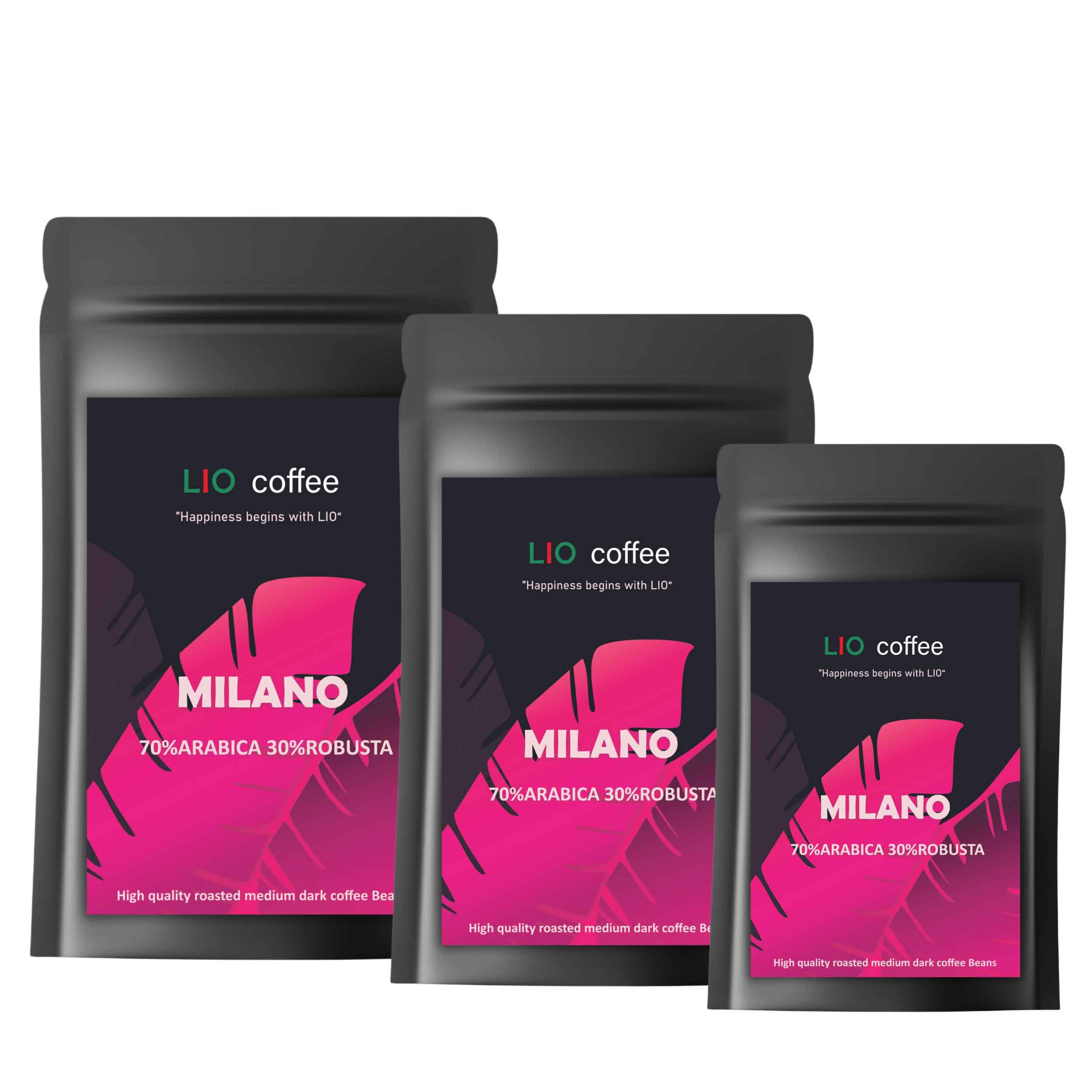 میکس قهوه مدل MILANO برند LIO