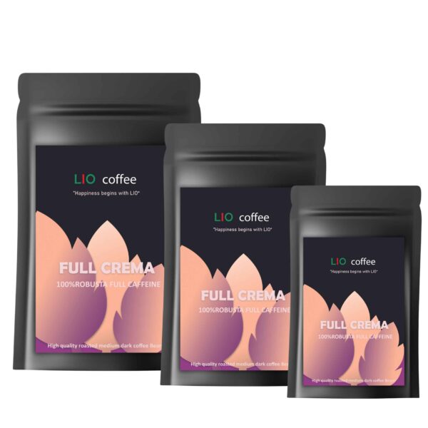 میکس قهوه مدل FULL CREMA برند LIO کد 100RFC - Image 1