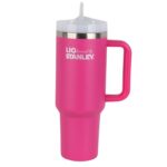 تراول ماگ مدل TUMBLER برند LIO سرخابی