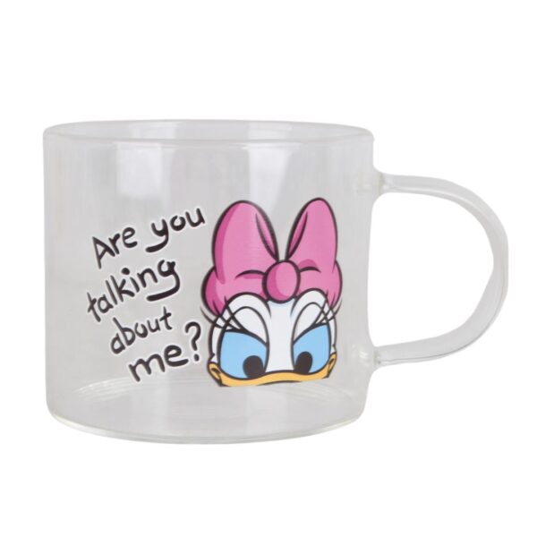 ماگ پیرکس طرح Daisy Duck نمای جانبی