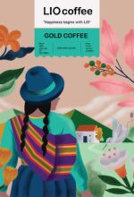پودر قهوه فوری گلد LIO COFFEE