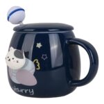 ماگ فانتزی گربه فضانورد طرح starry