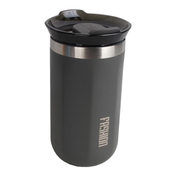 تراول ماگ برند fashion گنجایش 350ml طوسی
