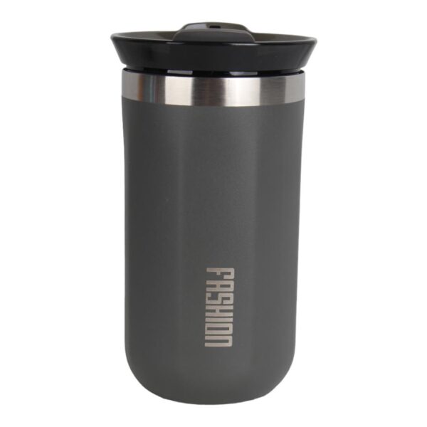 تراول ماگ برند fashion گنجایش 350ml طوسی