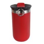 تراول ماگ برند fashion گنجایش 350ml قرمز نمای پشت
