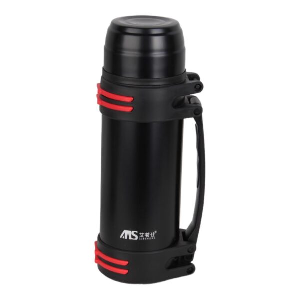 فلاسک مسافرتی گنجایش 1600mlاستیل مشکی