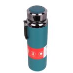 فلاسک وکیوم اسپرت گنجایش 1000ml فیروزه ای تیره نمای بالا