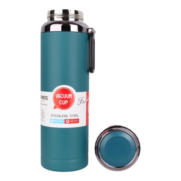 فلاسک وکیوم اسپرت گنجایش 1000ml فیروزه ای تیره