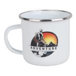 ماگ لعابی ADVENTURE سفید