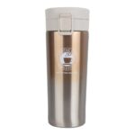 تراول ماگ استیل مدل COFFEE CUP طلایی-استیل