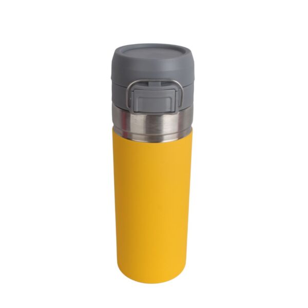 تراول ماگ قفل دار 800ml زرد نمای بالا