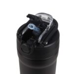 تراول ماگ دو حالته 680ml مشکی قسمت نی نوش