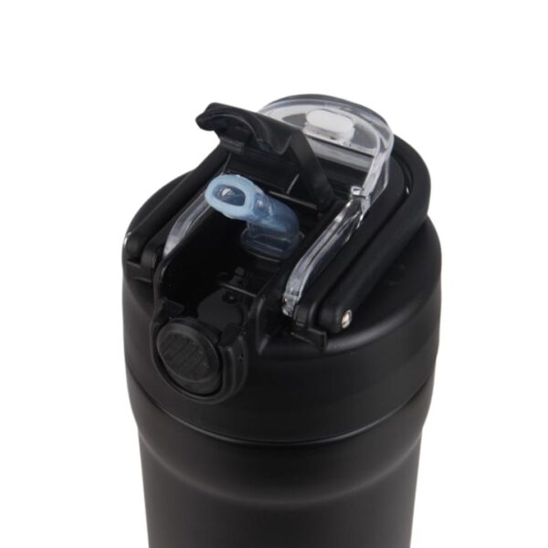 تراول ماگ دو حالته 680ml مشکی قسمت نی نوش
