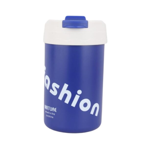 تراول ماگ FASHION مدل نی دار آبی کاربنی