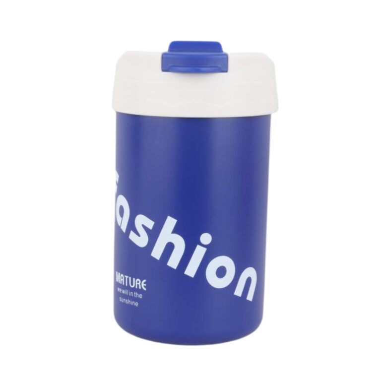 تراول ماگ FASHION مدل نی دار آبی کاربنی