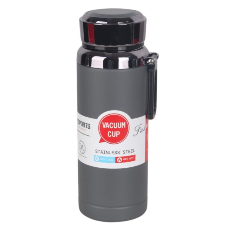 فلاسک وکیوم اسپرت گنجایش 600ml طوسی