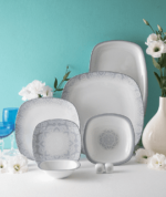 سرویس چینی غذا خوری 27 پارچه ادلین توسی نمای حقیقی
