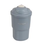 تراول ماگ کیوت طرح my coffee مدل دو حالته آبی فیلی