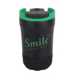 تراول ماگ دو حالته طرح smile مشکی