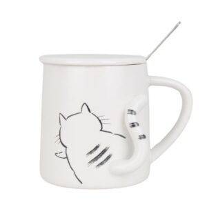 ماگ طرح گربه دم برجسته