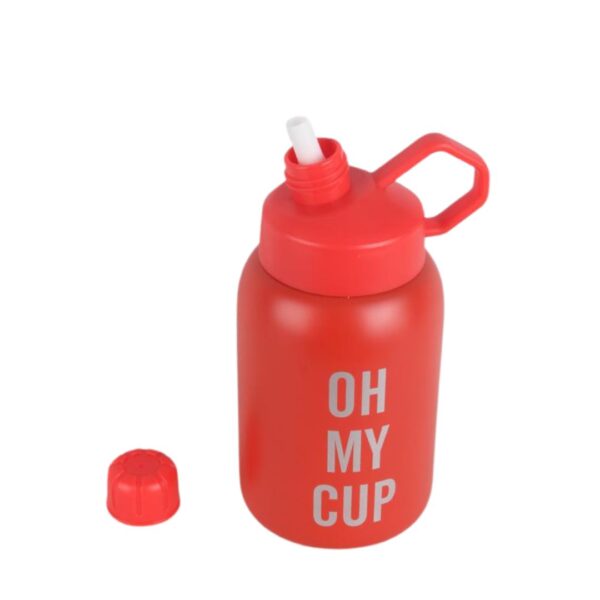تراول ماگ مدل oh my cup قرمز نمای بالا