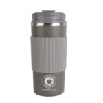 تراول ماگ coffee cupe دور سیلیکونی طوسی