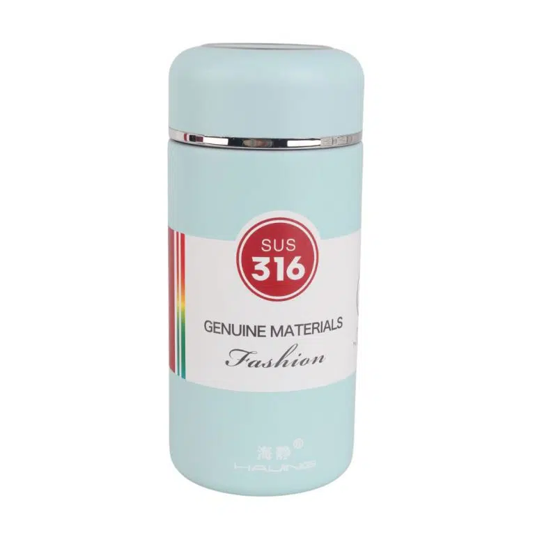 مینی فلاسک فشن 300ml رنگ آبی پاستیلی