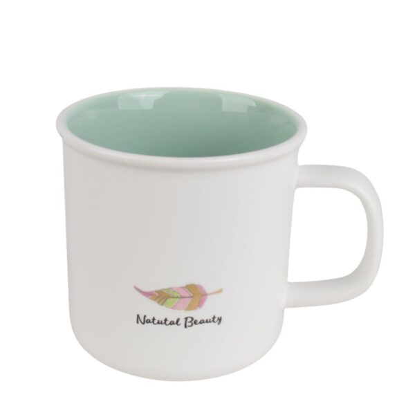 ماگ مینیمال natutal beauty سبز پاستیلی