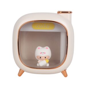 دستگاه بخور سرد مینی مدل KAWAII رنگ کرم نمای رو به رو