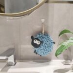 حوله دست فانتزی طرح گوسفند آبی نمای حقیقی