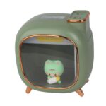دستگاه بخور سرد مینی مدل KAWAII سبز ارتشی نماسی جانب