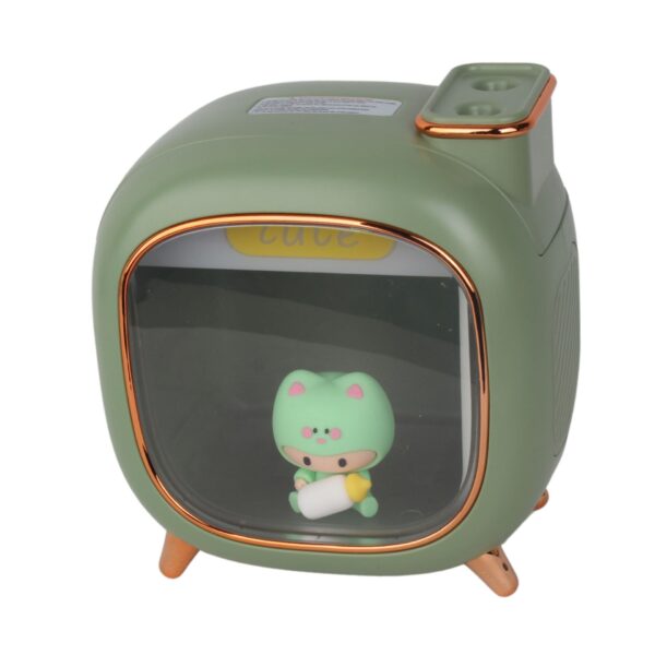 دستگاه بخور سرد مینی مدل KAWAII سبز ارتشی نماسی جانب