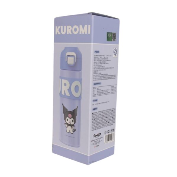 فلاسک قفل دار طرح KUROMI نمای جعبه