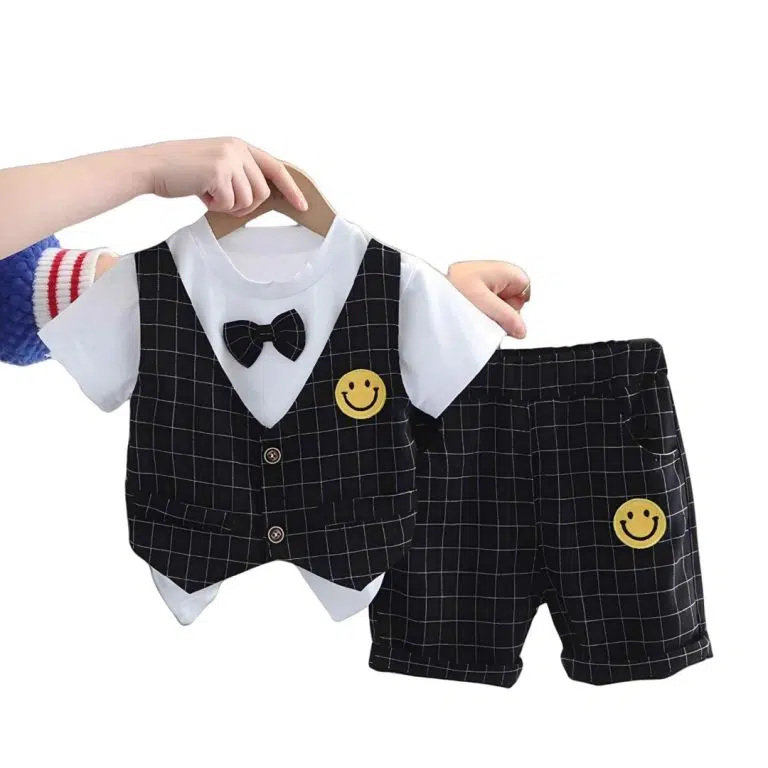 ست چهار تکه پسرانه مشکی