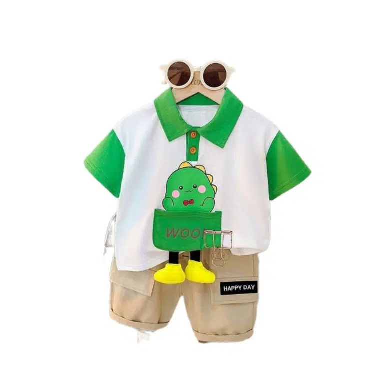 ست پسرانه دو تکه تیشرت و شلوارک