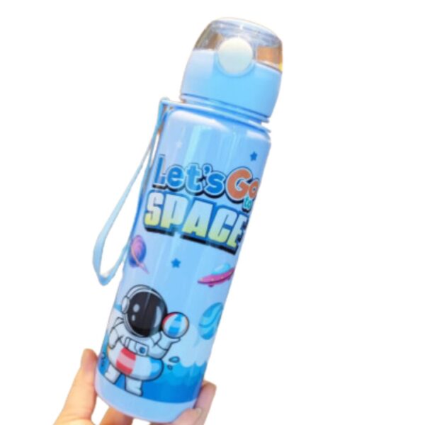 قمقمه فضانورد طرح شناگر گنجایش 700ml نما رو به رو