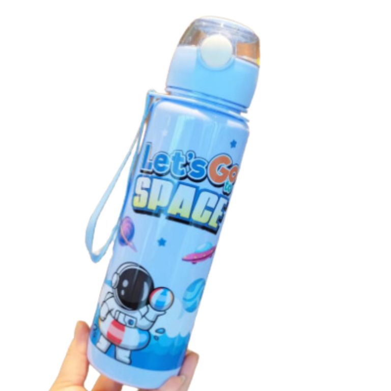 قمقمه فضانورد طرح شناگر گنجایش 700ml نما رو به رو