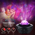 چراغ خواب و اسپیکر مدل سفینه دارای تایمر