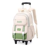کوله پشتی چرخدار طرح HARD رنگ سبز