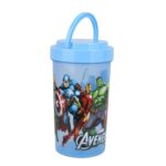 ست ظرف غذا و لیوان مدل Avengers نمای رو به رو