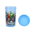 ست ظرف غذا و لیوان مدل Avengers نمای درب