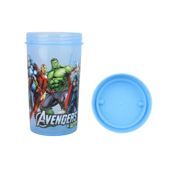 ست ظرف غذا و لیوان مدل Avengers نمای درب