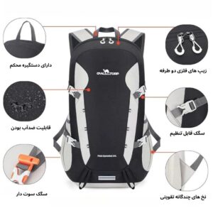 کوله پشتی کوهنوردی تاشو مدل 35 لیتری قابلیت ها