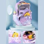 کیف مدرسه سه تکه طرح آبرنگی مدل HAPPY کد 5193 - Image 20