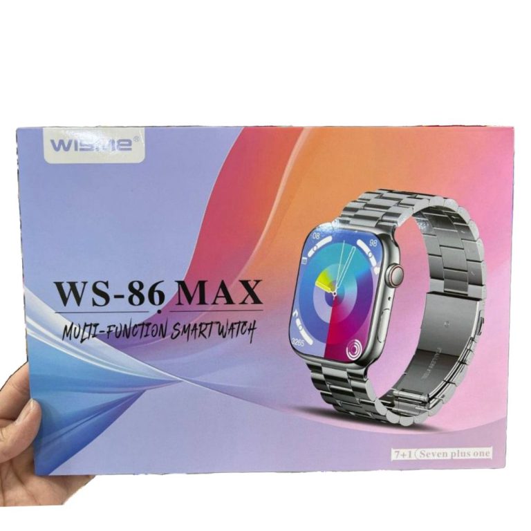 ساعت مچی هوشمند مدل we86max نمای رو به رو