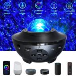 چراغ خواب و اسپیکر مدل سفینه نمای پشت